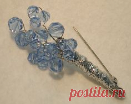Crystal Bouquet - Swarovski Crystal Wedding Bouquets-Boutonnieres-Corsages