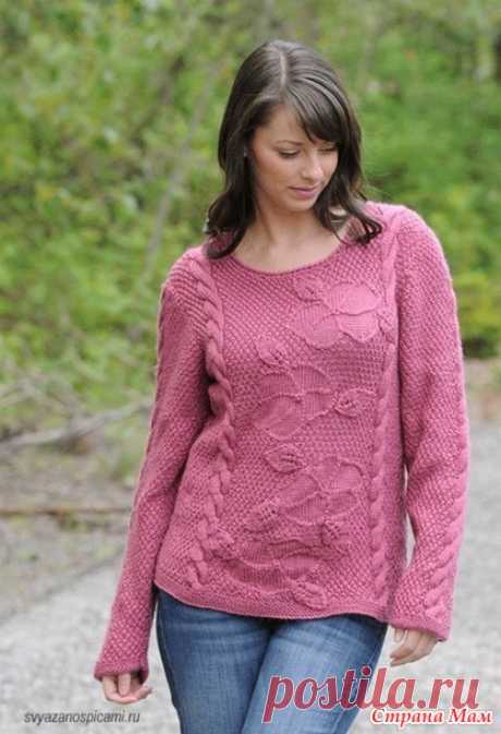 . Пуловер от дизайнера Susie Bonell - Вязание - Страна Мам