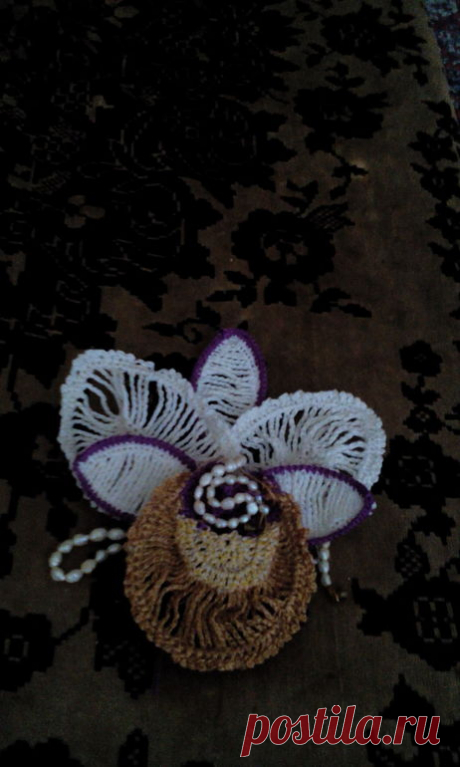 МК цветок орхидея от Пуси - Babyblog.ru