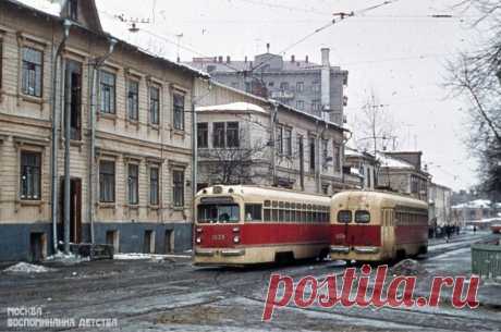 Сокольники 1973 год.
2-й Полевой переулок.