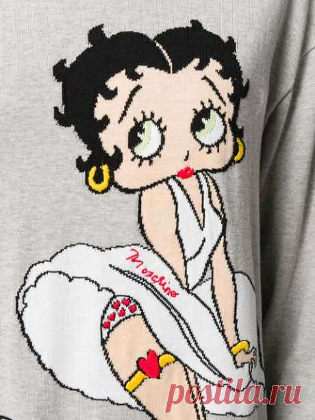 Moschino Платье-свитер 'Betty Boop' - Купить в Интернет Магазине в Москве | Цены, Фото.