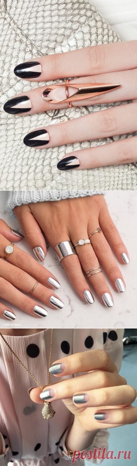 Metallic Nail Trend You Should Try For Summer'17 &amp;ndash; Ferbena.com