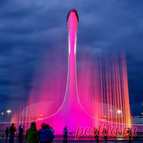 Олимпийский парк Сочи - поющие фонтаны, расписание 2019