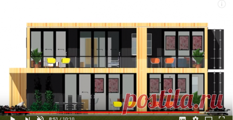 Amazing Shipping Container 3 Bedroom Prefab Home Design with Floor Plans By SHELTERMODE | MODBOX - YouTube