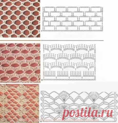 ​Разные сетки крючком Разные сетки крючкомЛетом сетки особенно актуальны из-за жары.