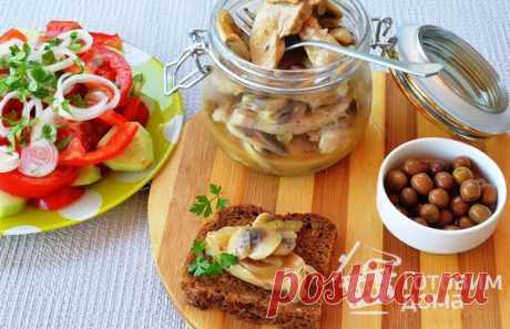 Эскабече из курицы с шампиньонами -Escabeche de Pollo con Champiñones - пошаговый рецепт с фото на Готовим дома
