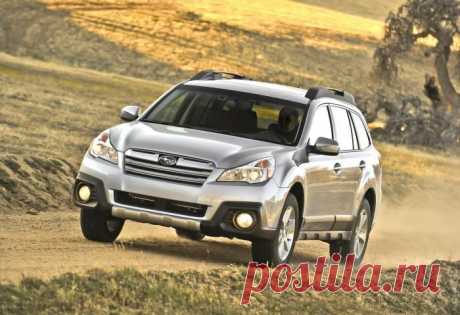 Трещины на кузове автомобиля на примере Subaru Outback 2013 года