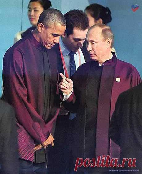 Facebook

Путин и Обама возобновили общение в кулуарах саммита АТЭС

Putin and Obama renewed communion on the sidelines of the APEC summit
https://ria.ru/world/20141111/1032700348.html