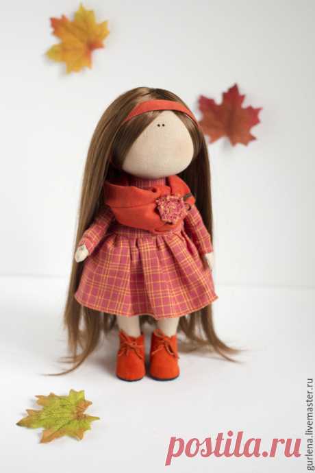 Текстильная кукла от макушки до пяточек - Ярмарка Мастеров - ручная работа, handmade
