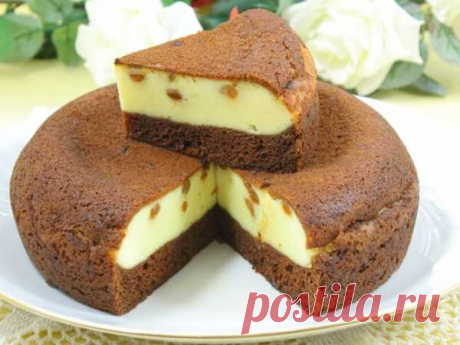 Шоколадный пирог-ватрушка «Ярмарка», рецепт с фото. Готовим шоколадно-творожный пирог в мультиварке.