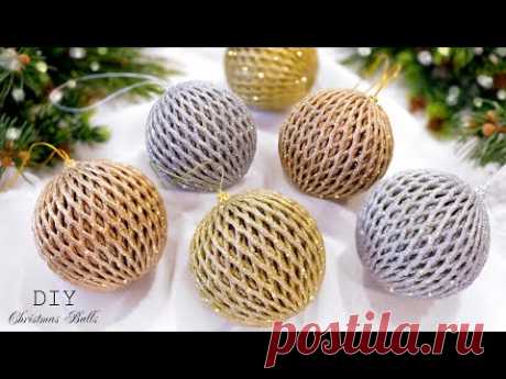 💥 НОВИНКА 💥 ЕЛОЧНЫЕ ШАРЫ ИЗ СЕТОК 🎄😮🎄 Packing Net Christmas Balls 💣