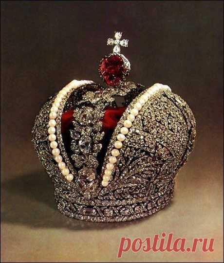 Russian Crown Jewels: The Great Imperial Crown |  Lucy Rice приколол(а) это к доске Jewelry