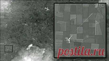Первый канал показал спутниковые снимки атаки истребителем гражданского самолета — Рамблер-Новости