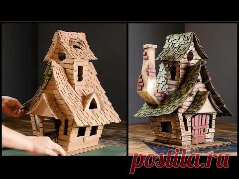 ❣DIY Witch House Using Cardboard❣ - YouTube