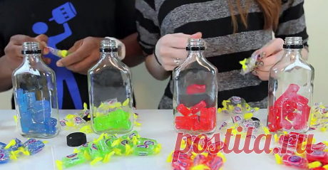 This Woman Places 12 Jolly Ranchers In Each Bottle Of Vodka. When She's Done? OMG!