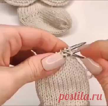 Как закрыть носочки
