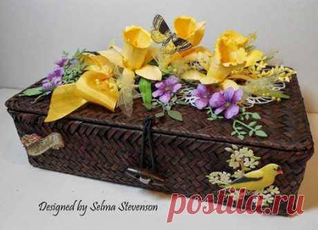 Selma's Stamping Corner and Floral Designs: Daffodil Tutorial