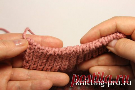 Закрытие петель с помощью иглы трикотажным швом - knitting-pro.ru - Электронный журнал по вязанию спицами