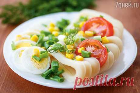 Рецепты от Яны Кошкиной: салат с кальмарами и яйцами, апельсиновое желе и блинный торт с ягодами - 7Дней.ру