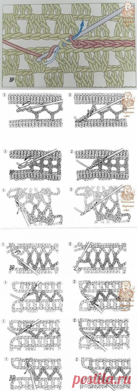 Соединение деталей крючком — Сделай сам, идеи для творчества - DIY Ideas