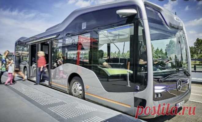 Дизайн интерьера автобуса нового поколения: Mercedes-Benz с системой Citypilot - Мебель в интерьере