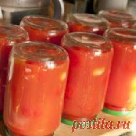 Как приготовить на зиму помидоры в собственном соку с луком - Овощи на зиму от 1001 ЕДА