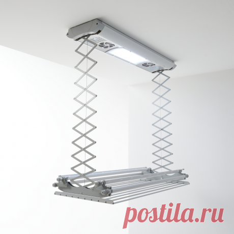 Foxydry Air 150, drying rack for ceilings and walls. Electric. Discover the features of Foxydry Air 150, the innovative ceiling or wall clothesline that optimizes the space at home and outdoors!