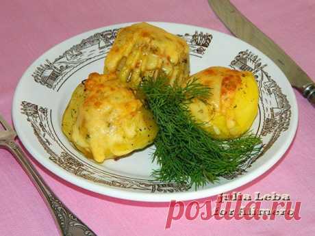 Картофель веером под сыром | Ваши любимые рецепты
