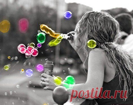 Разноцветные мыльные пузыри в домашних условиях для веселого детского праздника
