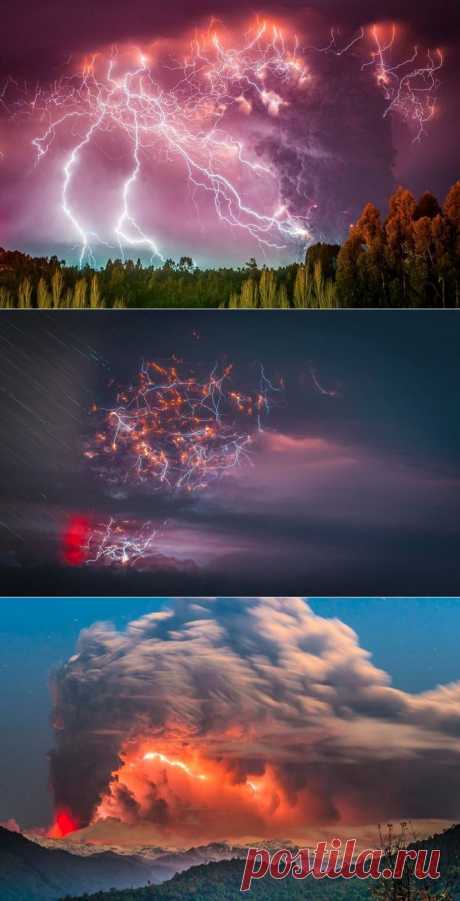 (+1) - Сногсшибательные фотографии извержения вулкана | Занимательный журнал