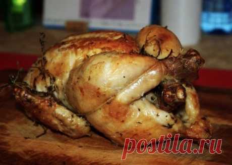 Как приготовить курица а-ля гриль в духовке - рецепт, ингридиенты и фотографии