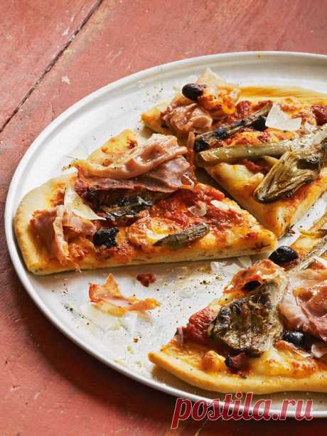Как приготовить домашнюю итальянскую пиццу.