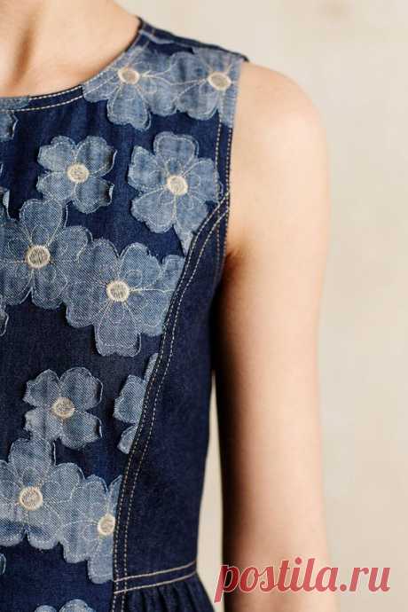 (150) Daisy Denim Dress - anthropologie.com | Denim Fashion