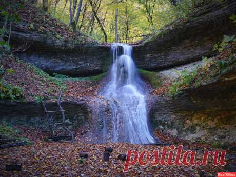 Фото: Водопад "Голова". Фотограф Ирина Якубчик. Пейзаж - Фотосайт Расфокус.ру