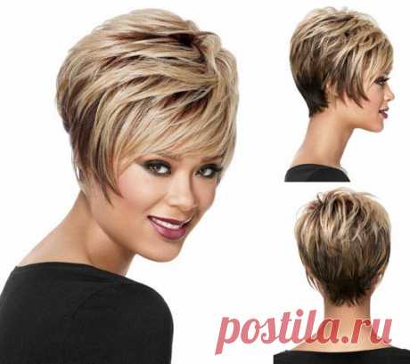 wig female Picture - More Detailed Picture about Medusa hair products: Afro Short hair cuts blonde bob wig with bangs Straight Synthetic african american wigs for women SW0015 Picture in Synthetic Wigs from Medusa wig | Aliexpress.com | Alibaba Group