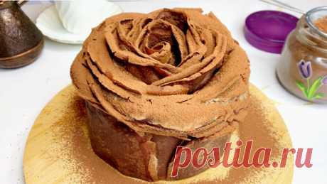 Блинный торт "Роза" | Lioka | Дзен
