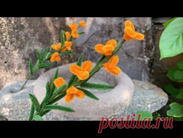 ABC TV | How To Make Easy Flower With Pipe Cleaner #2 - Craft Tutorial