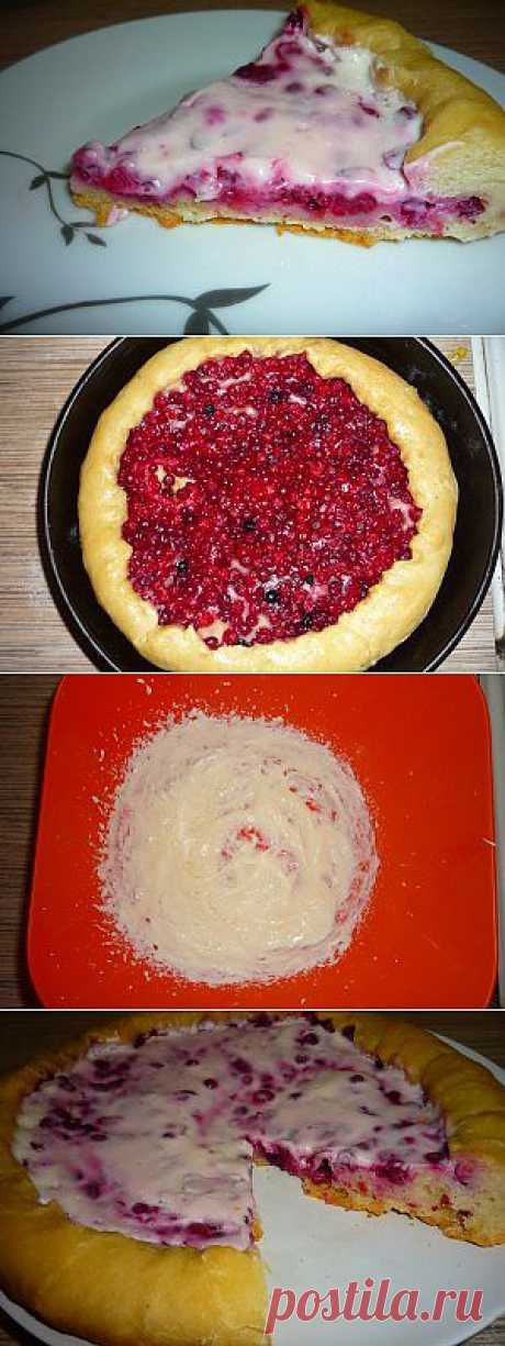 Рецепт пирога с брусникой | Кухарята.ру