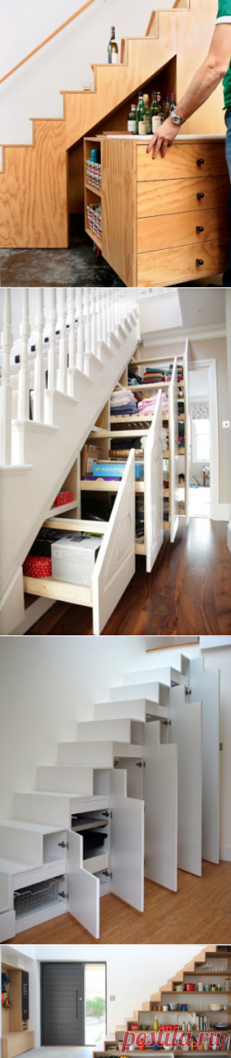 15 Creative and Clever Under Stair Storage Designs.