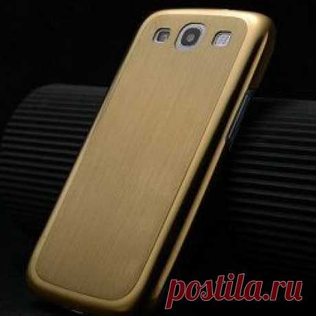 Universe of goods - Buy &quot;Brushed Aluminum Metal Back Case for SamSung Galaxy S III I9300 ,hard case cover for Galaxy s3 i9300 ,free screen protector &quot; for only 8.24 USD.