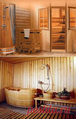 Деревянная купель для бани | Строительство домов