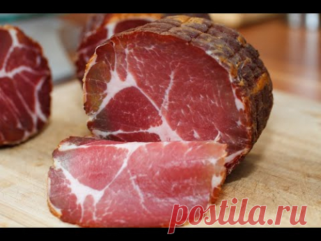 Шея сыровяленая-деликатесное мясо.