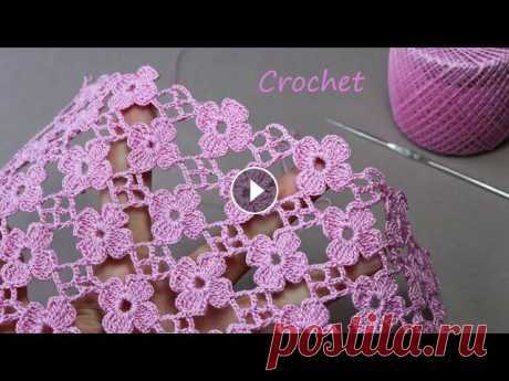 SUPER EASY Beautiful Flower Pattern Crochet KNİTTİNG PATTERNS  СУПЕР легкий УЗОР для вязания крючком @Уроки ВЯЗАНИЯ Литке Татьяны @CROCHET step by step Please financial support! PayPal: litke108@gmail.com Privatbank card: 5363 5420 1481 8653 Вязанные ...