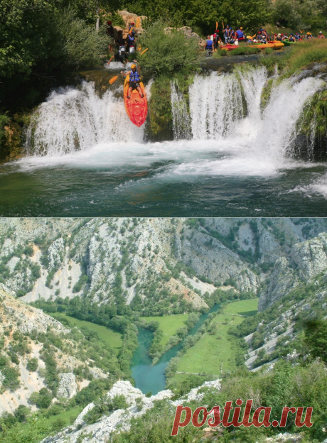 Зрманя – самая красивая река Хорватии - Путешествуем вместе