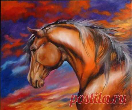 Spirit Wind To honor the Spirit of the Horse, a magificent animal depicted against a cloudy sunset landscape.
SOLD
To Commission a similar painting, please contact me for pricing and sizes.
mbaldwinfineart@gmail.com
