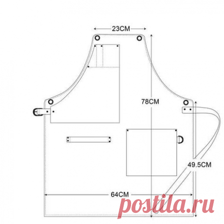 Фартуки для кухни и не только, идеи пошива, выкройки. | О рукоделии, и не только. 🧵✂️👜 | Дзен