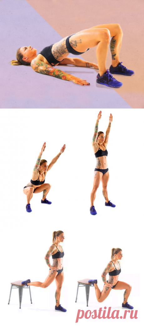 3 упражнения для тренировки всего тела