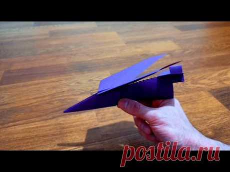How to make airplane paper fast and easy | paper crafts
