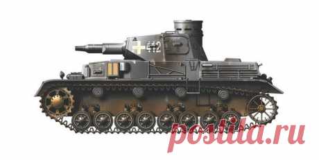 Средний танк PzKpfw IV - Танки Второй мировой: история, фото, видео