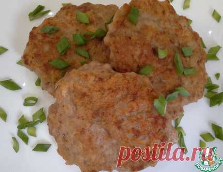 Мясные оладьи –